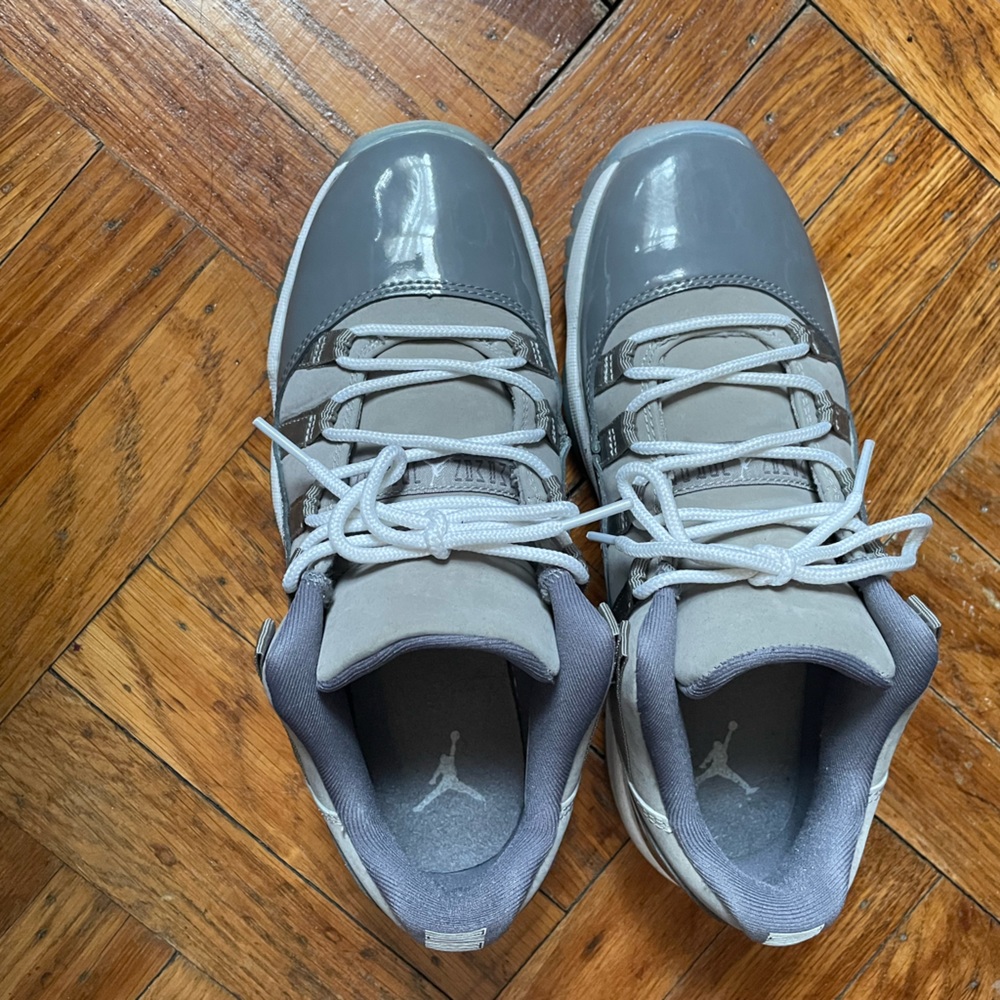 Kids Gray low Jordan 11s